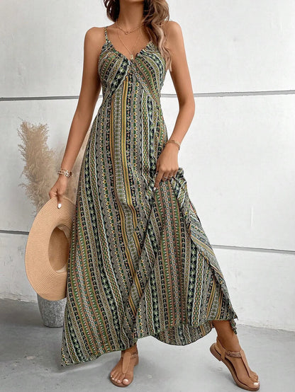 Nuvora Boho Backless Sundress