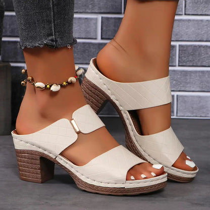 Nexora Block Heel Sandals