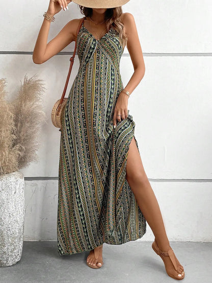 Nuvora Boho Backless Sundress