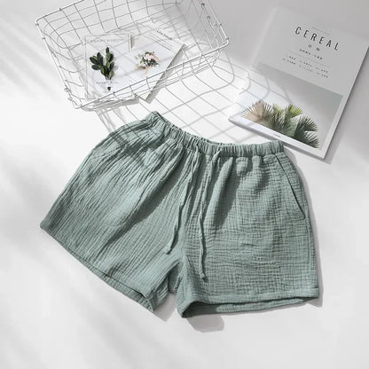 Crepe Cotton Shorts™ — Sleep Cool, Move Free, and Feel Blissfully Comfortable All Day