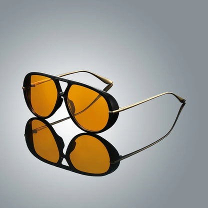 Elevonix — Aviator Sunglasses with Lightweight Metal Frame and Tinted Lenses