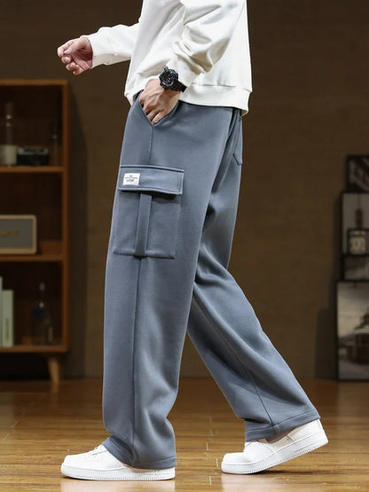Lumen Sweatpants — Soft Cotton Blend Cargo Pants with Relaxed Fit