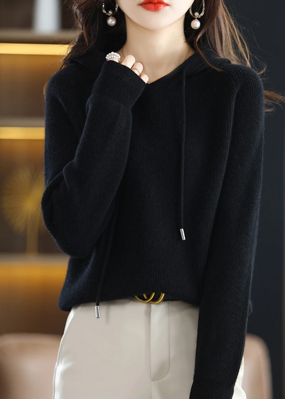 Norla — Soft Wool Cashmere Hoodie with Lightweight Insulation