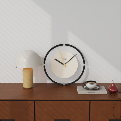 Orbin — Modern Ring Wall Clock with Silent Sweep Movement