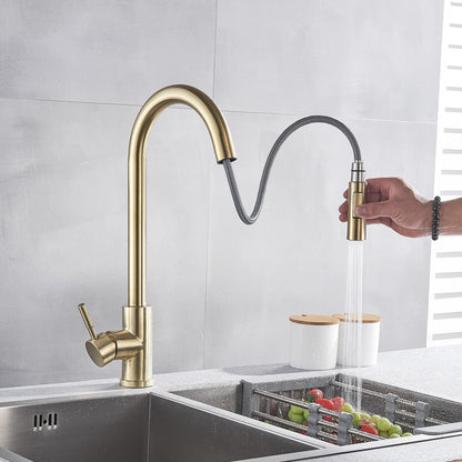 Valenno — Touch-Activated Kitchen Faucet with Pull-Out Sprayer