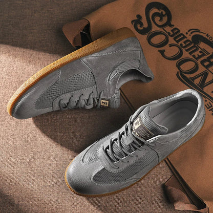 Liano Heritage — Italian Genuine Leather Sneaker with Durable Comfort