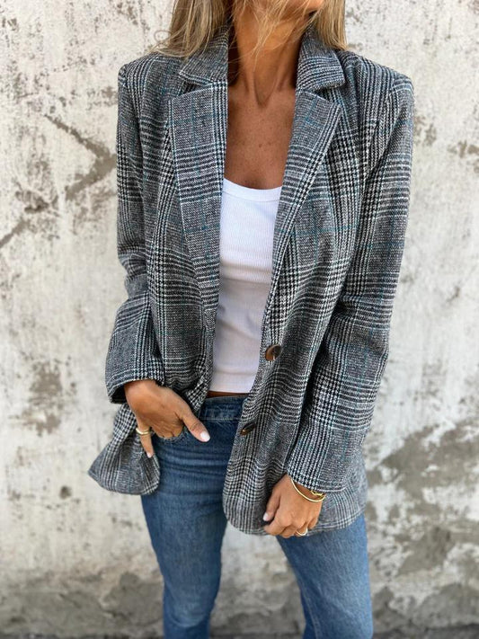 Liora — Women's Breathable Cotton Blazer with Tailored Fit