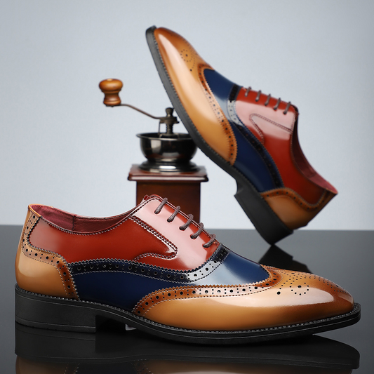 SH-CambridgeBrogue™ — Command Attention with All-Day Power and Style