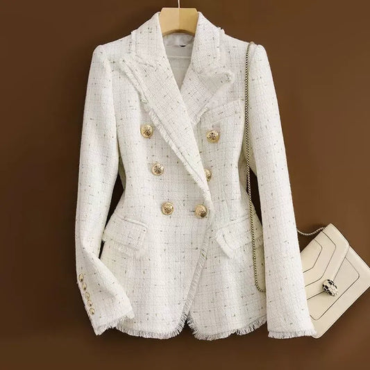 Built-To-Win Tweed Blazer™ — Command Every Room with Unstoppable Confidence