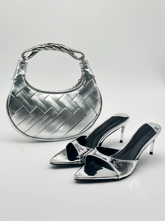 SterlingVeil™ Set — Dominate Every Event with Unstoppable Silver Sophistication