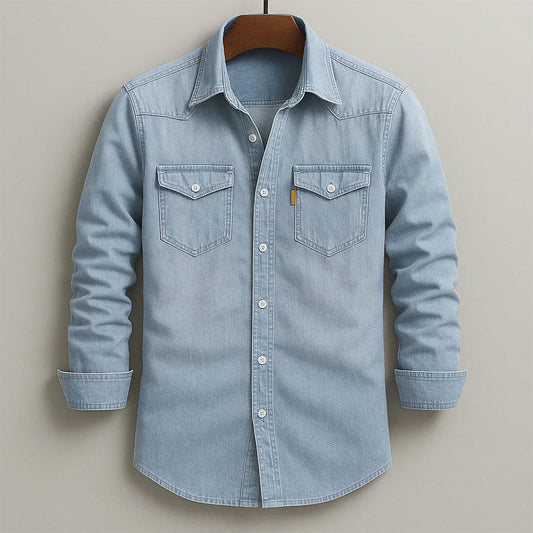 BenSmithColoradoDenimShirt™ — Own Every Moment with Unmatched Comfort and Rugged Style