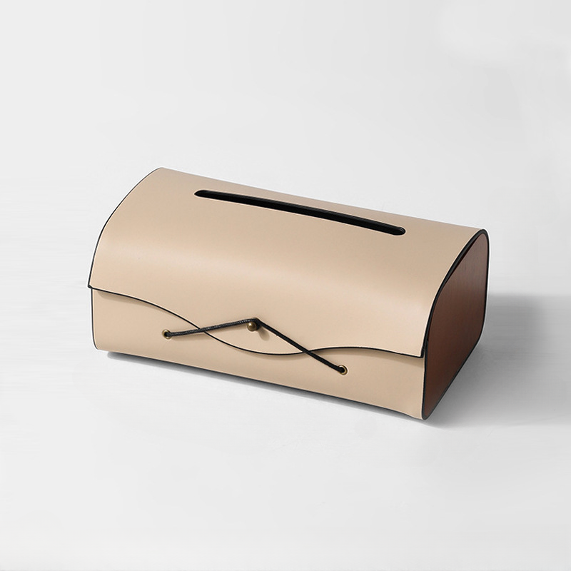 Brutal Elegance Leather Tissue Box™ — Transform Any Room Into a Bold Statement of Power and Prestige