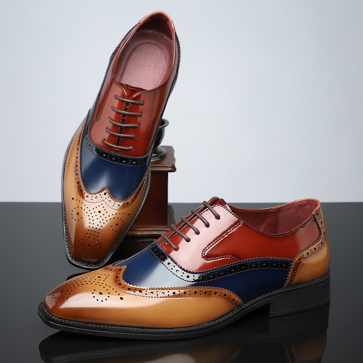 SH-CambridgeBrogue™ — Command Attention with All-Day Power and Style