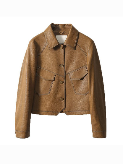 Vegan Leather Jacket™ — Own Every Room with Bold Power and Supreme Comfort