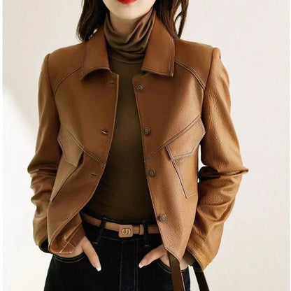 Vegan Leather Jacket™ — Own Every Room with Bold Power and Supreme Comfort