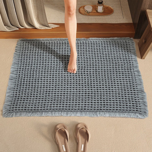 Solis Waffle Mat™ — Wrap Your Feet in Plush Luxury That Lasts All Day