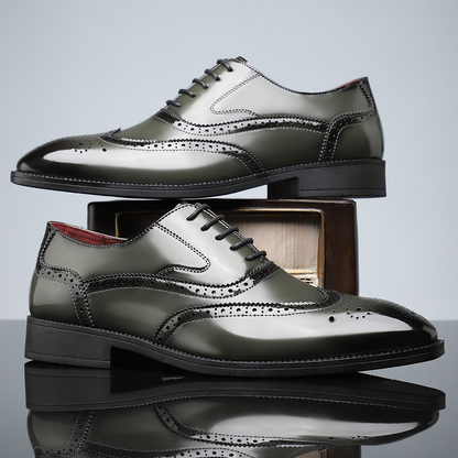 SH-CambridgeBrogue™ — Command Attention with All-Day Power and Style