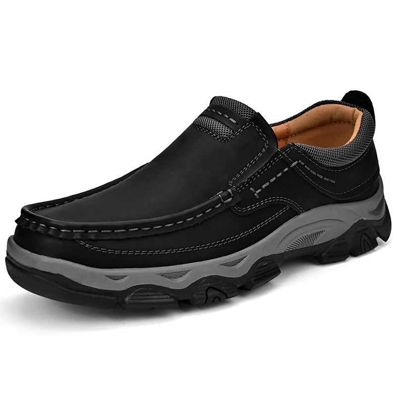 Cowhide Cruiser™ — Conquer Every Step with Unmatched Comfort and Grip