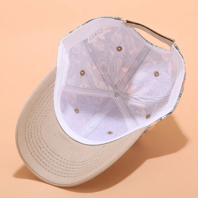 Norla LeafCap — Lightweight Cotton Sun Hat with Adjustable Fit