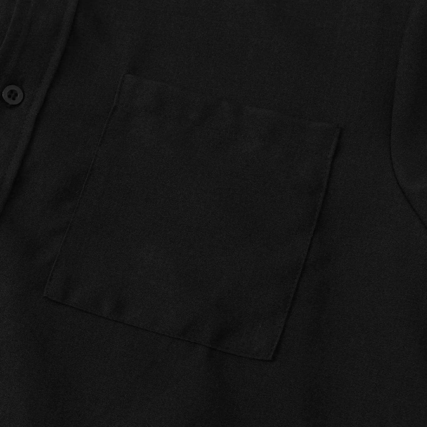 Linton — Lightweight Cotton-Linen Summer Shirt with Mandarin Collar