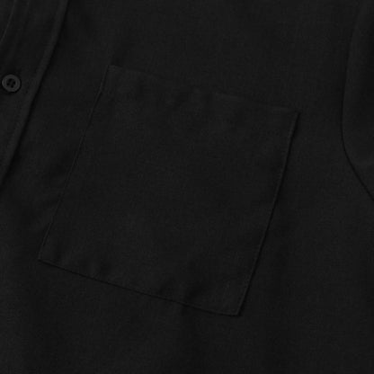 Linton — Lightweight Cotton-Linen Summer Shirt with Mandarin Collar