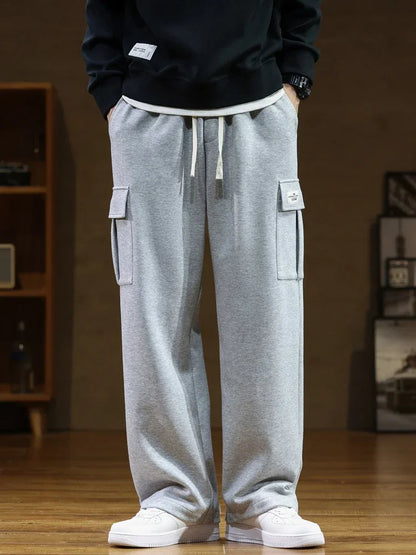 Lumen Sweatpants — Soft Cotton Blend Cargo Pants with Relaxed Fit