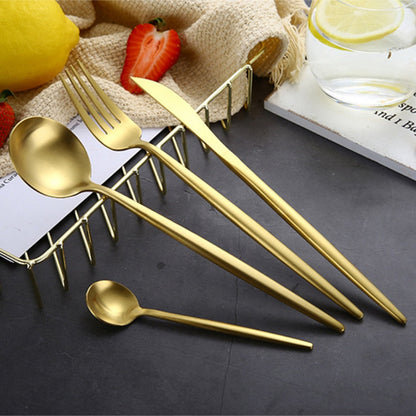 NovaLuxe™ Gold Cutlery — Turn Every Meal into a Showstopper of Lasting Luxury