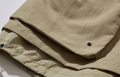 Kairo — Lightweight Nylon Cargo Shorts with Adjustable Fit