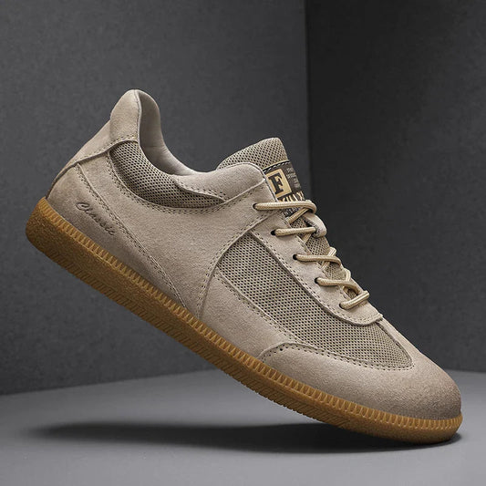 Liano Heritage — Italian Genuine Leather Sneaker with Durable Comfort