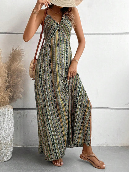 Nuvora Boho Backless Sundress