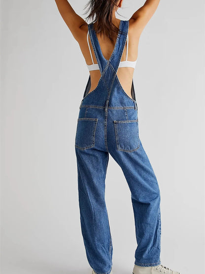 Vistara Overalls — Comfortable Flexible Denim with Adjustable Straps