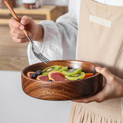 Tondo Walnut Bowl™ — Command Natural Elegance That Sparks Envy Every Time