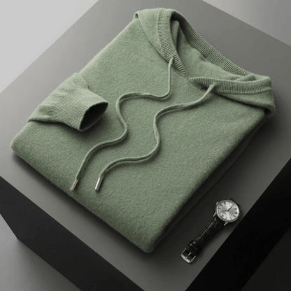 Veyden — Extra-Fine Merino Wool Hoodie with Moisture-Wicking Knit