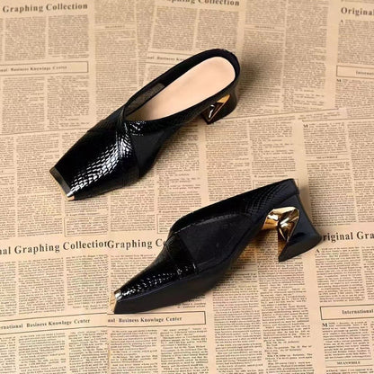 ChicBlackMules™ — Turn Heads and Own Every Step with Pain-Free Confidence