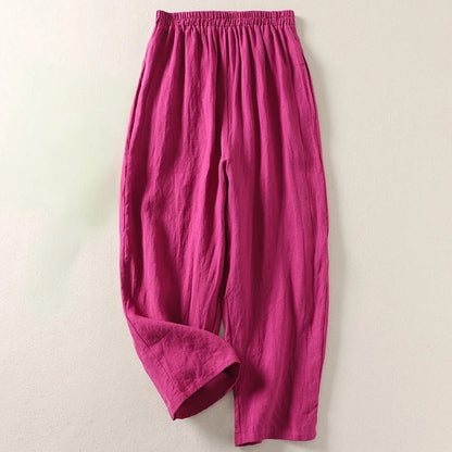AeroLuxe Linen™ Pants — Feel Fresh and Command Every Room with Effortless Cool Comfort