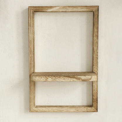 Elan Home Solis Floating Display™ — Instantly Elevate Your Space with Natural Warmth and Stylish Charm