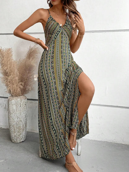 Nuvora Boho Backless Sundress