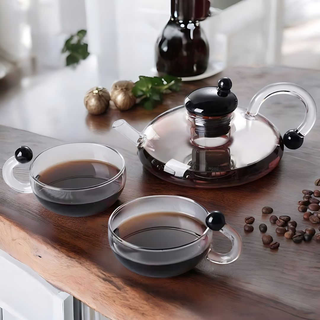 Vortexia Filtration Teapot Set