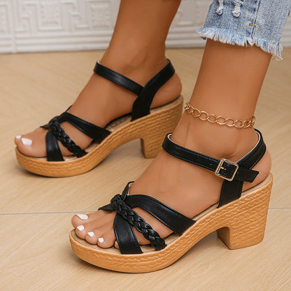 Braided Toe Strap Sandals™ — Step Boldly with All-Day Plush Comfort and Unshakable Confidence