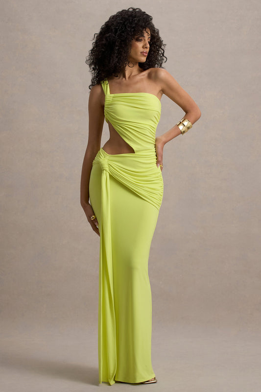 Lime Green Maxi — Wrap Yourself in Unstoppable Confidence and Second-Skin Softness