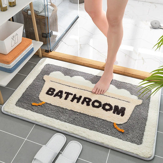 Tubside Mat™ — Wrap Your Feet in Plush Safety and Pure Comfort Every Step