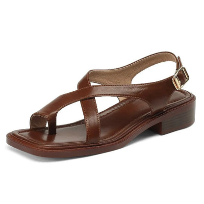 Velitura™ Leather Sandals — Step All Day in Cloud-Like Comfort and Confident Style