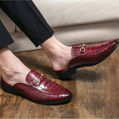 Froxen Genuine Leather Mules