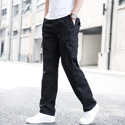 Tavren Cargo Pants — Organic Cotton Stretch Workwear with Utility Pockets