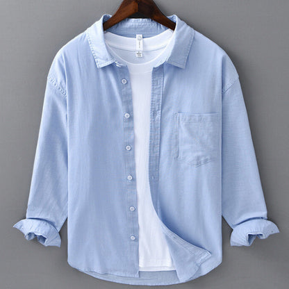 Norla Linen Shirt — Breathable Relaxed Fit Button-Down Shirt