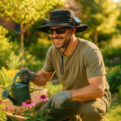SunEdge™ Breeze — Own Every Outdoor Moment with Instant Cool and Total Sun Defense