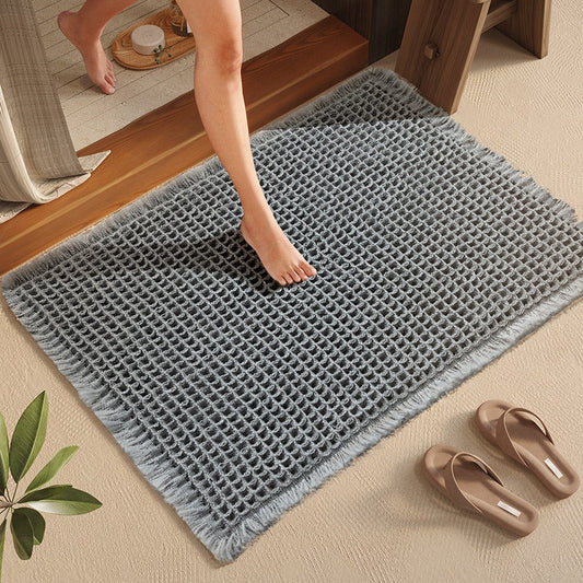 Solis Waffle Mat™ — Wrap Your Feet in Plush Luxury That Lasts All Day