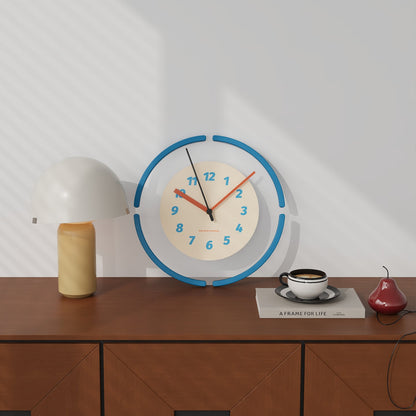 Orbin — Modern Ring Wall Clock with Silent Sweep Movement