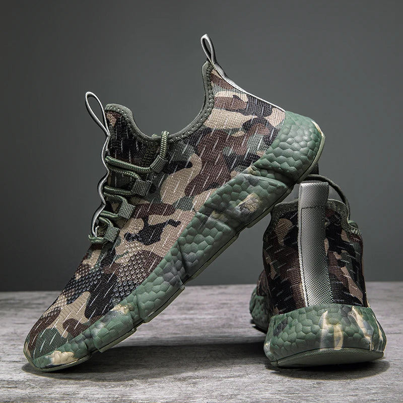 Tavik — Breathable Camo Sneakers with Cushioned Sole