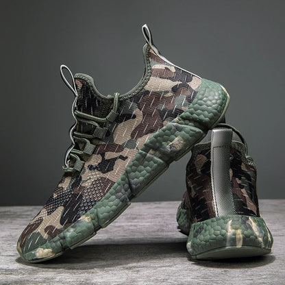 Tavik — Breathable Camo Sneakers with Cushioned Sole